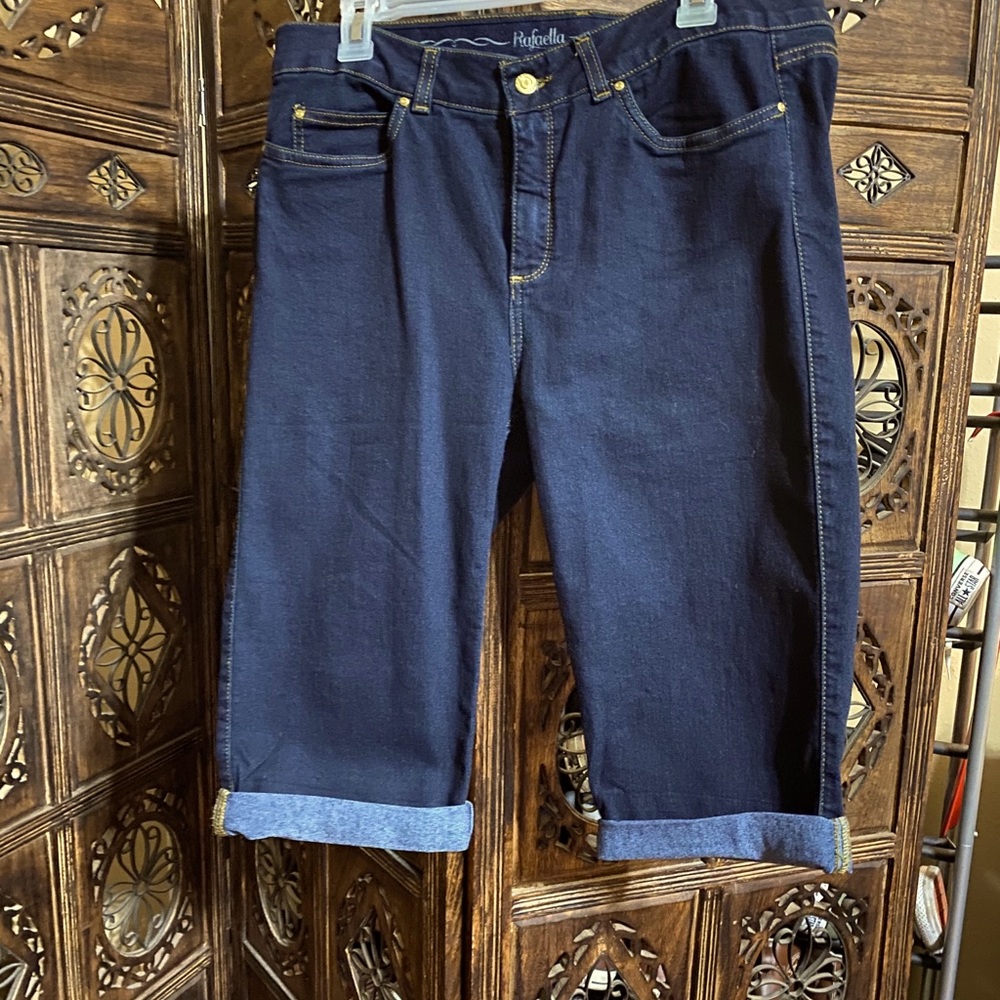 Rafaella denim capris